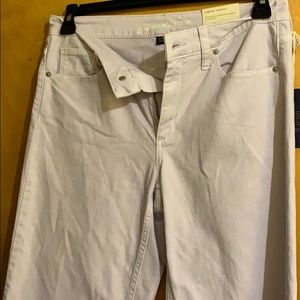 NWT lilac high rise wide leg crop pants